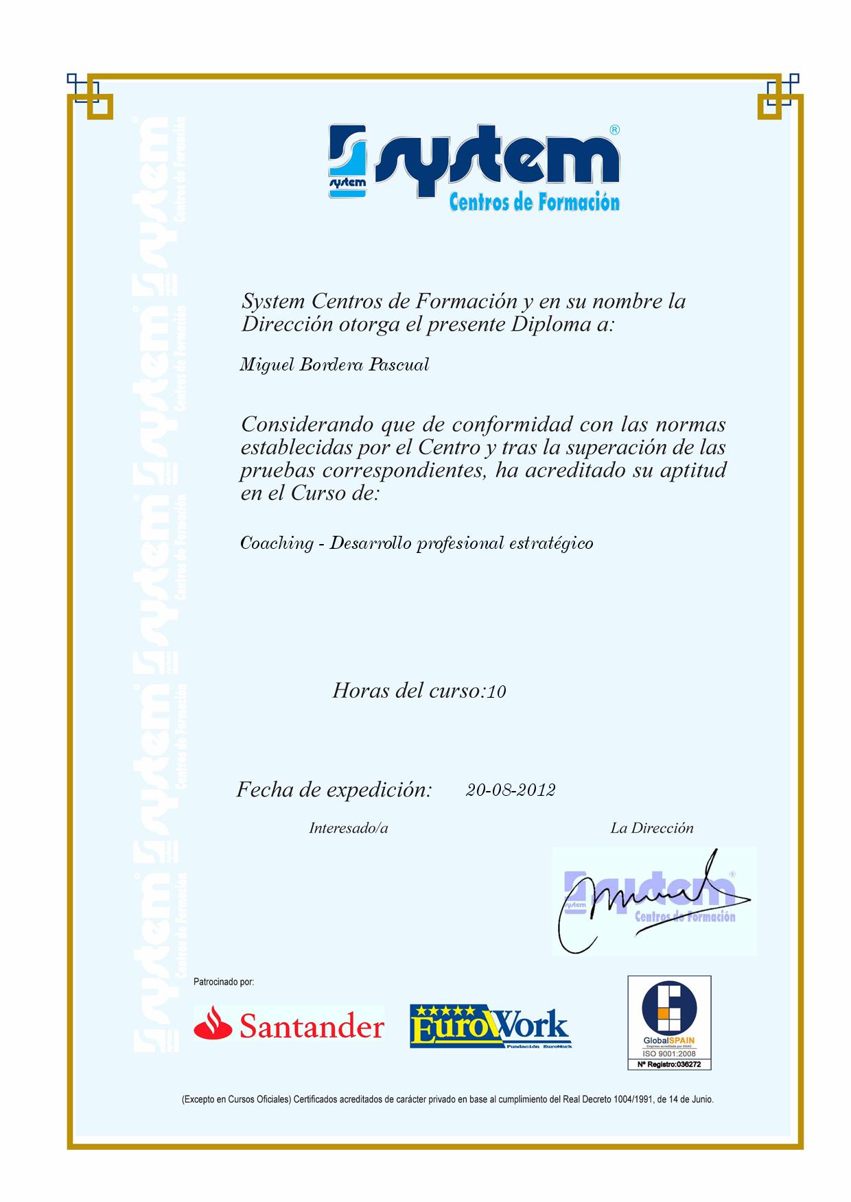 Diploma de Coaching